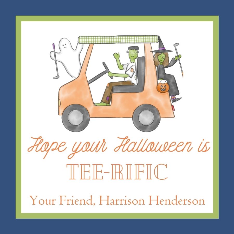 TEE-RIFIC Halloween Gift Tag