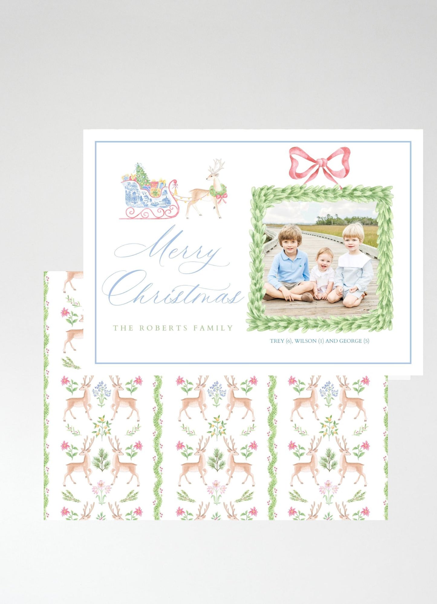 Savannah Sleigh Holiday Gift Tags