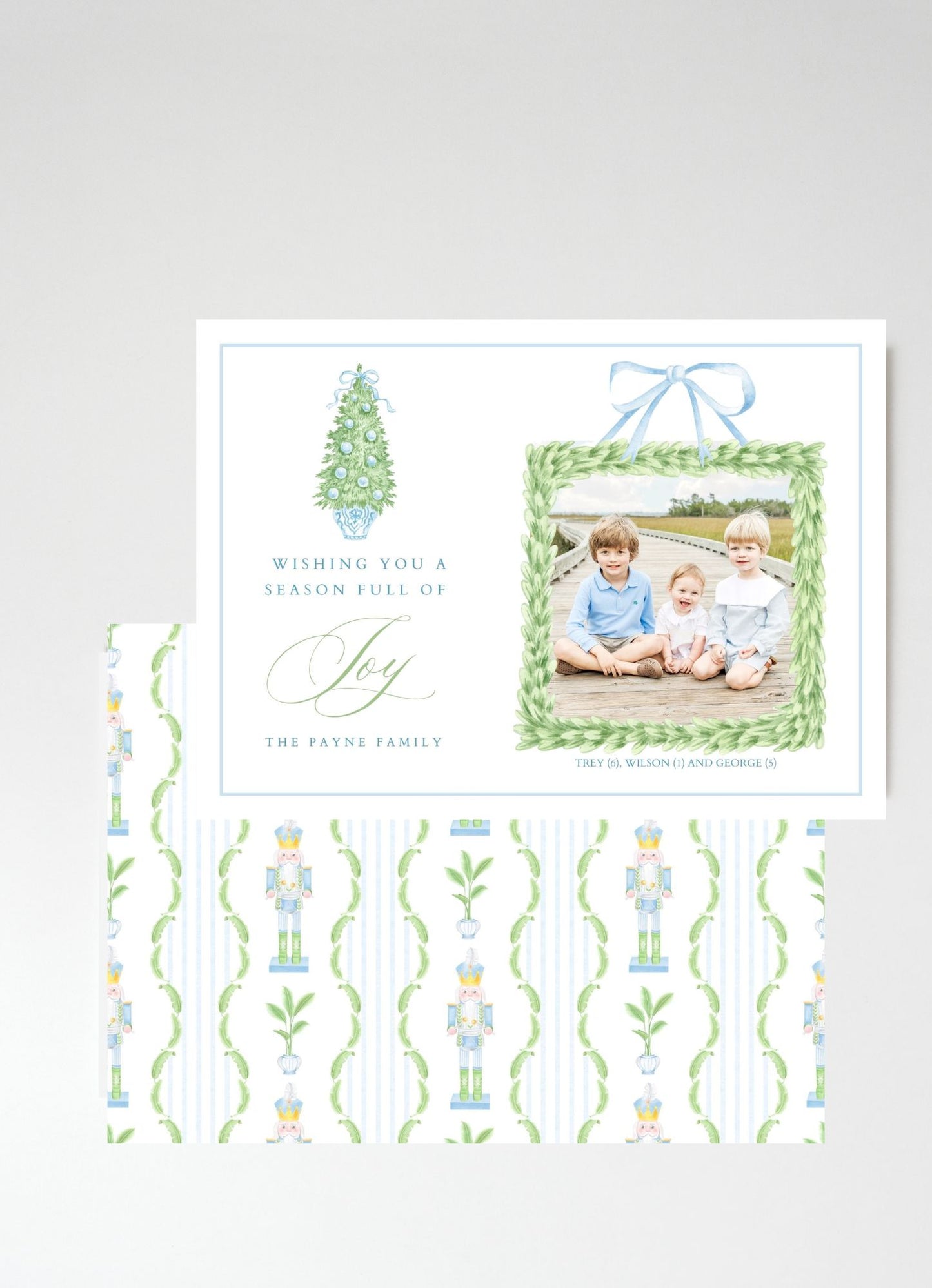 Beau's Boxwoods Holiday Card