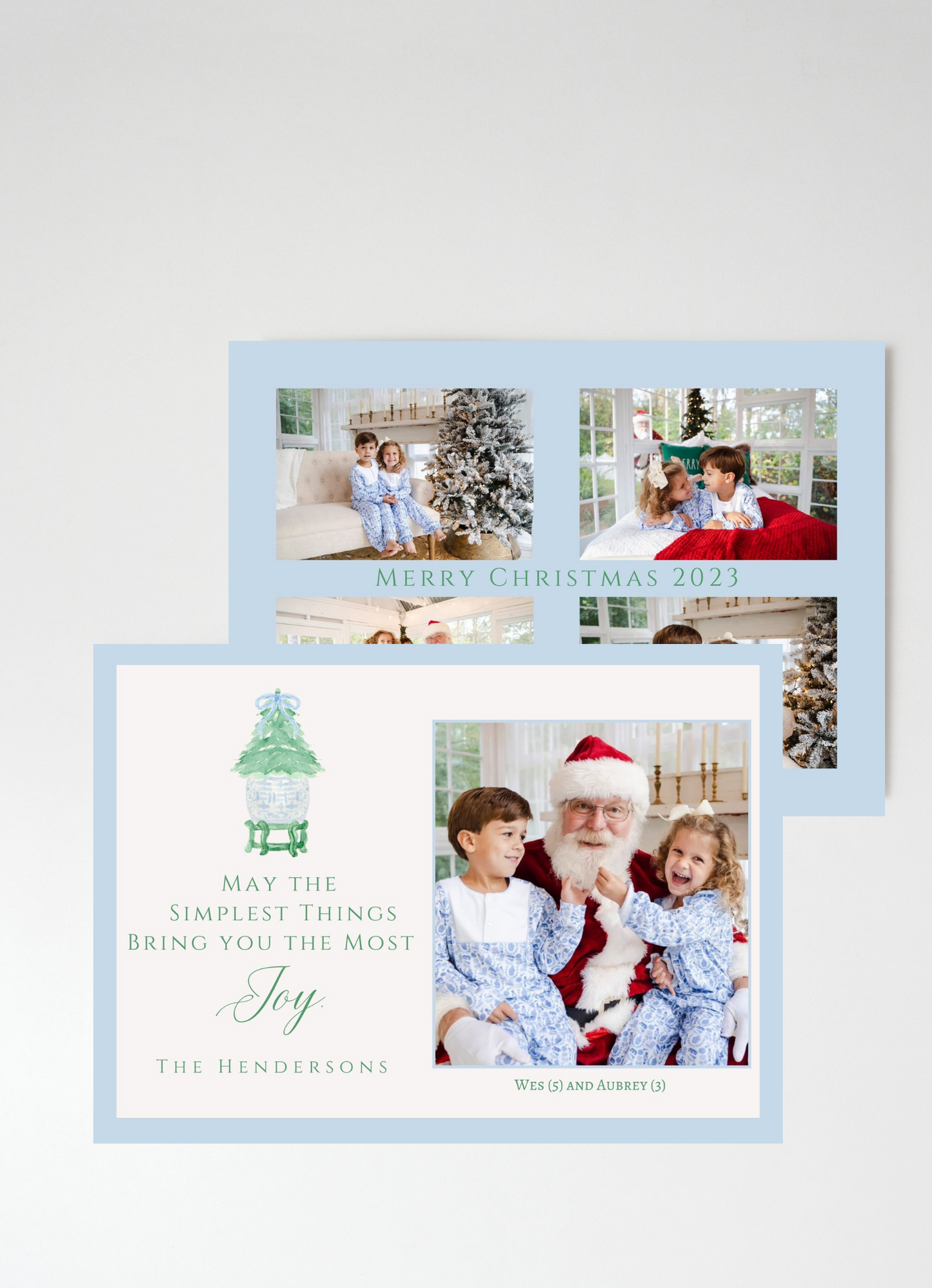 Pawleys Island Planter Holiday Card