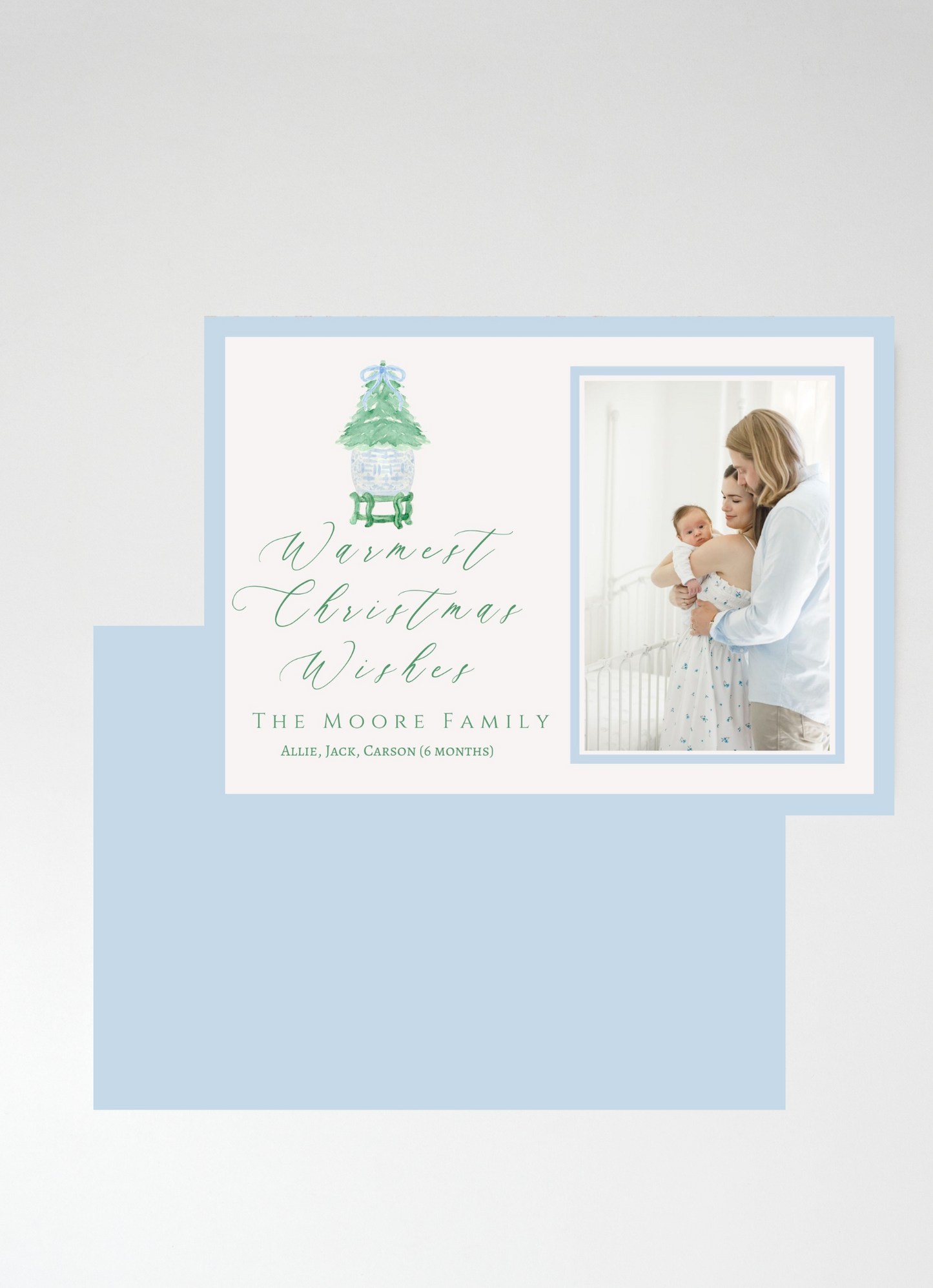 Pawleys Island Planter Holiday Card