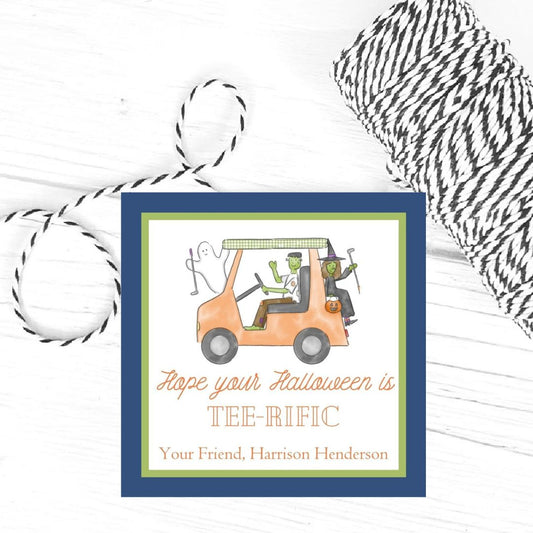 TEE-RIFIC Halloween Gift Tag