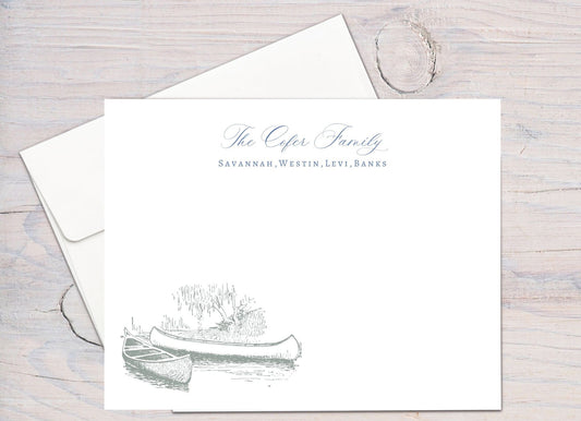 Lowcountry Canoe Stationery