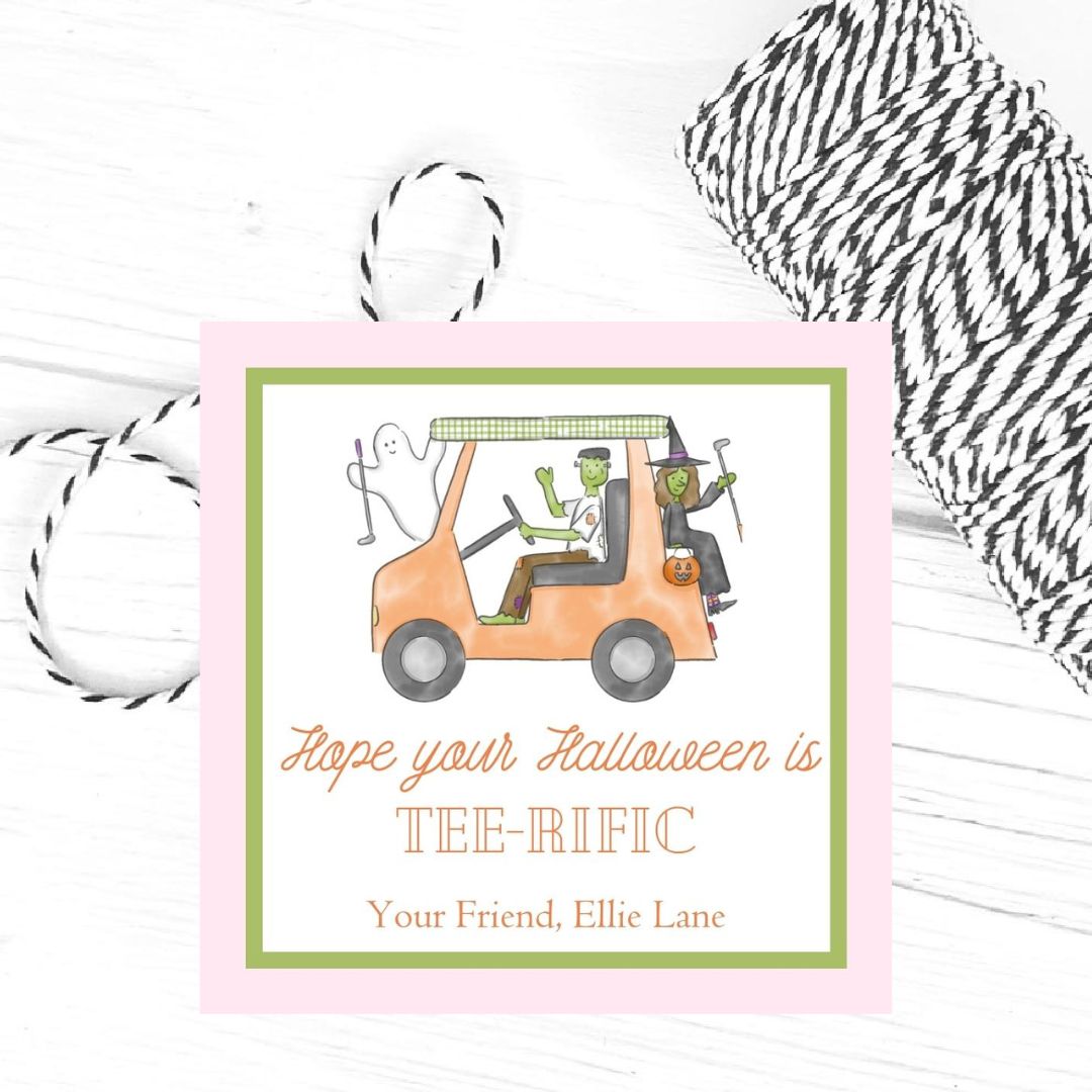 TEE-RIFIC Halloween Gift Tag