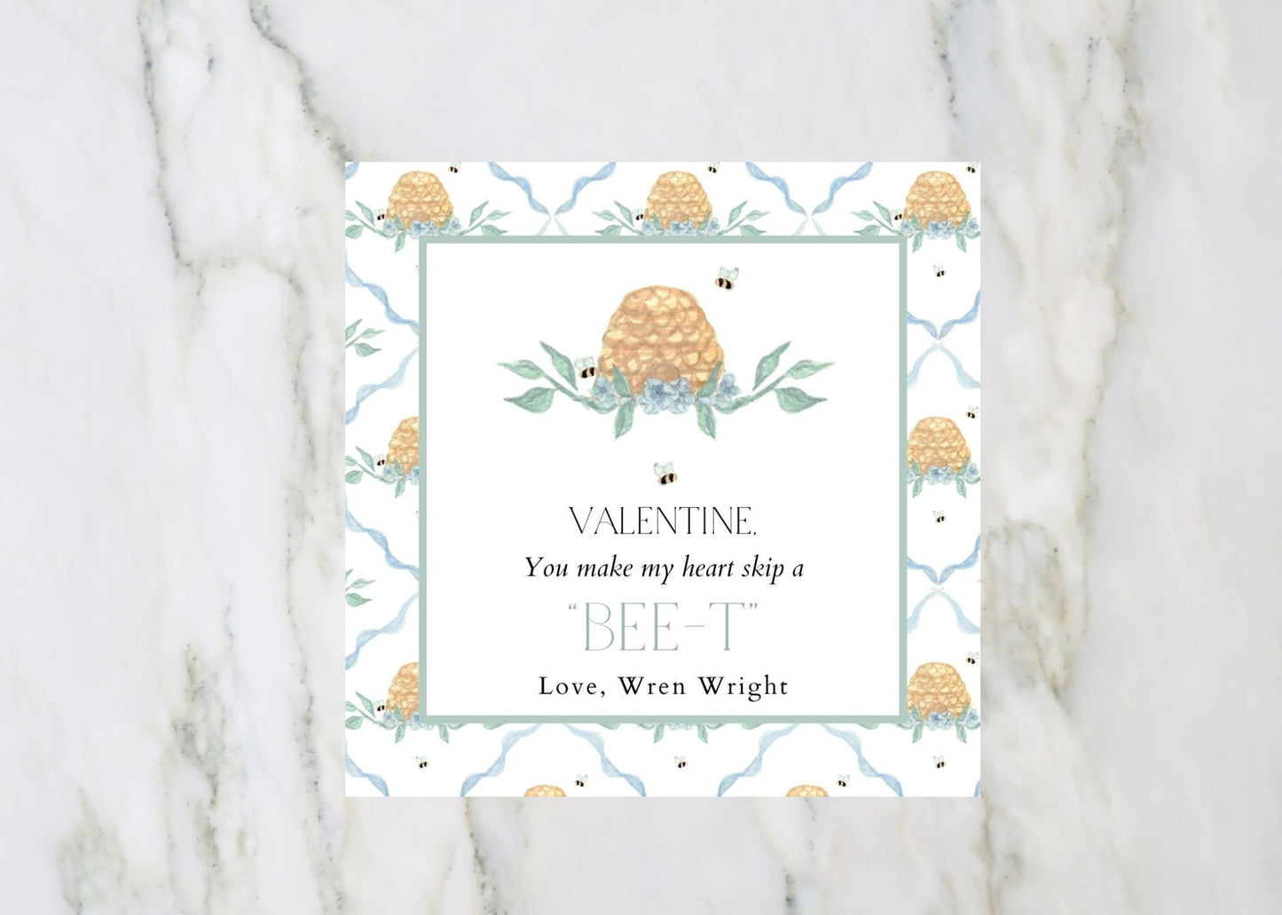 Valentine's Day Card, Little Honey