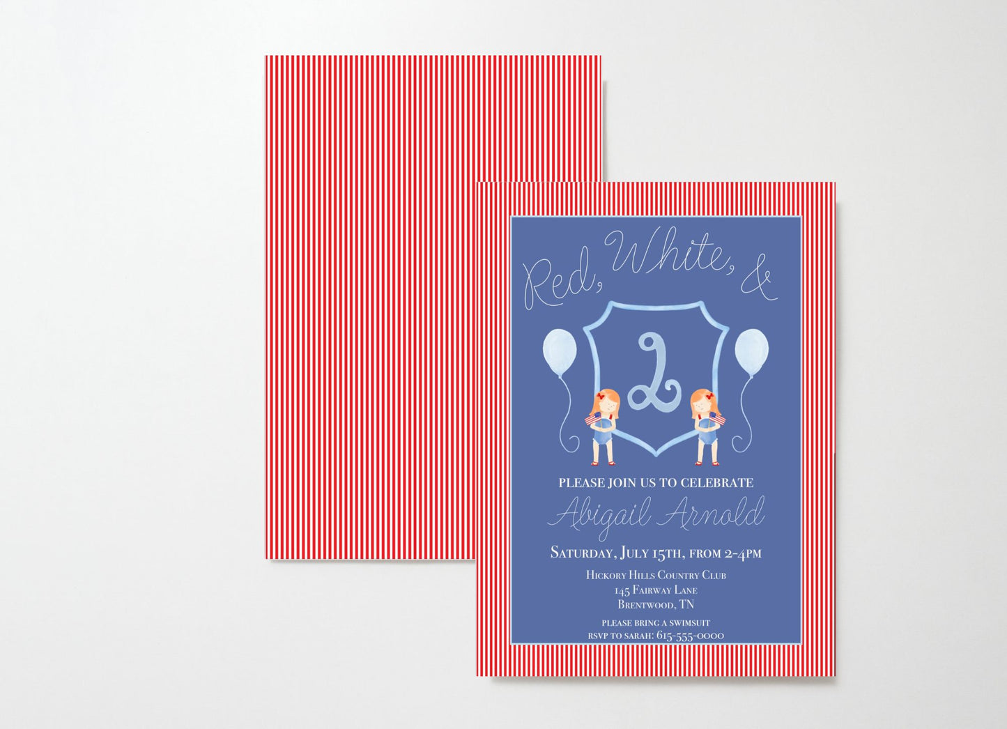 Little Miss Independent Invitation