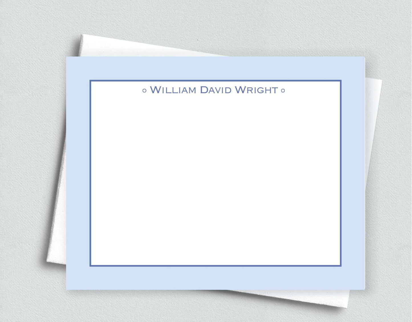 Classic Blue Stationery