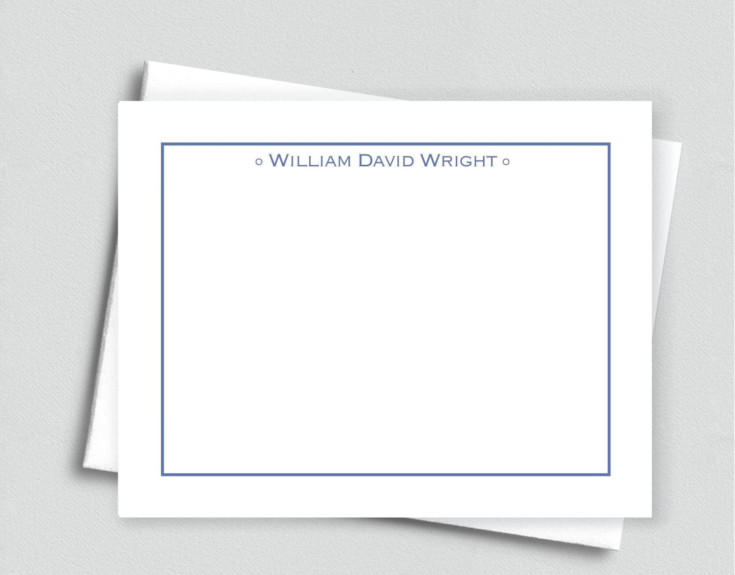 Classic Blue Stationery