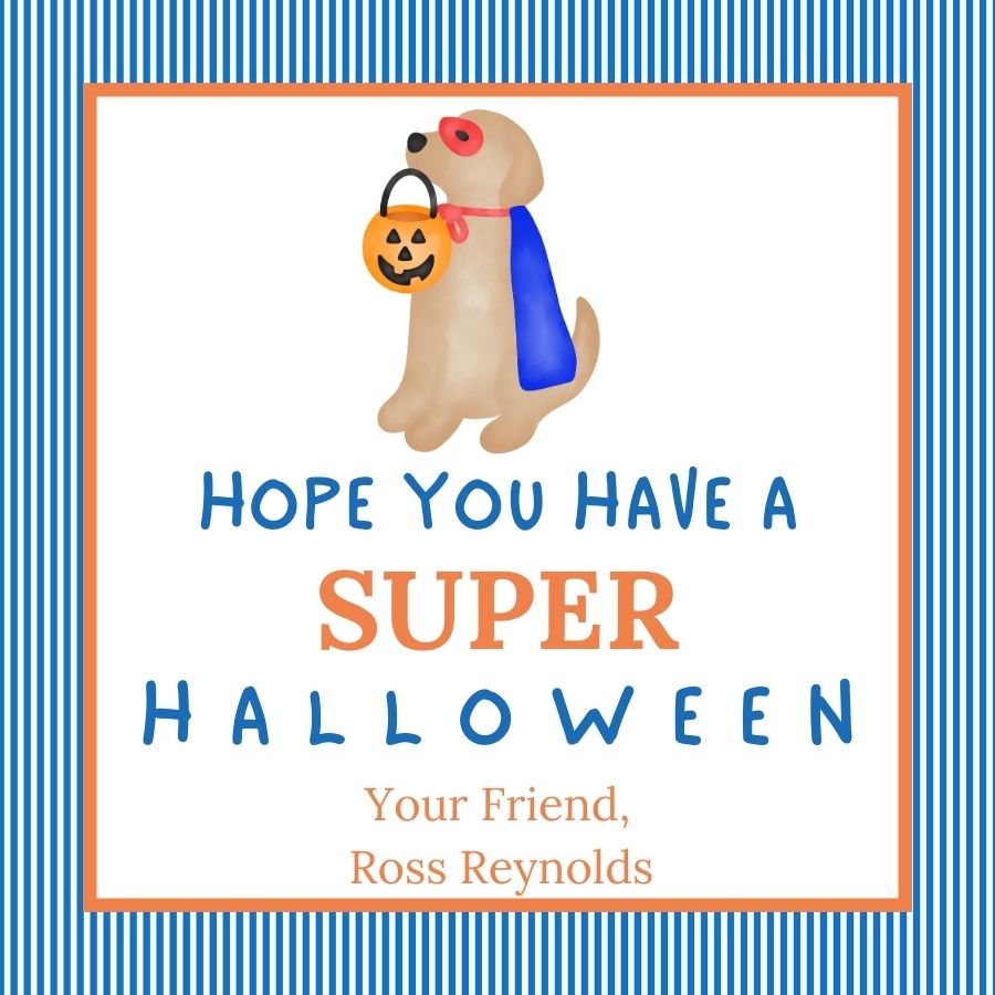 Super Halloween Gift Tags