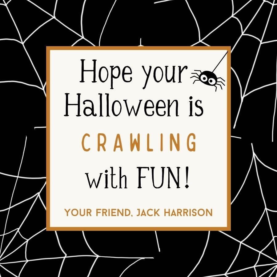 Creepy Crawler Gift Tags