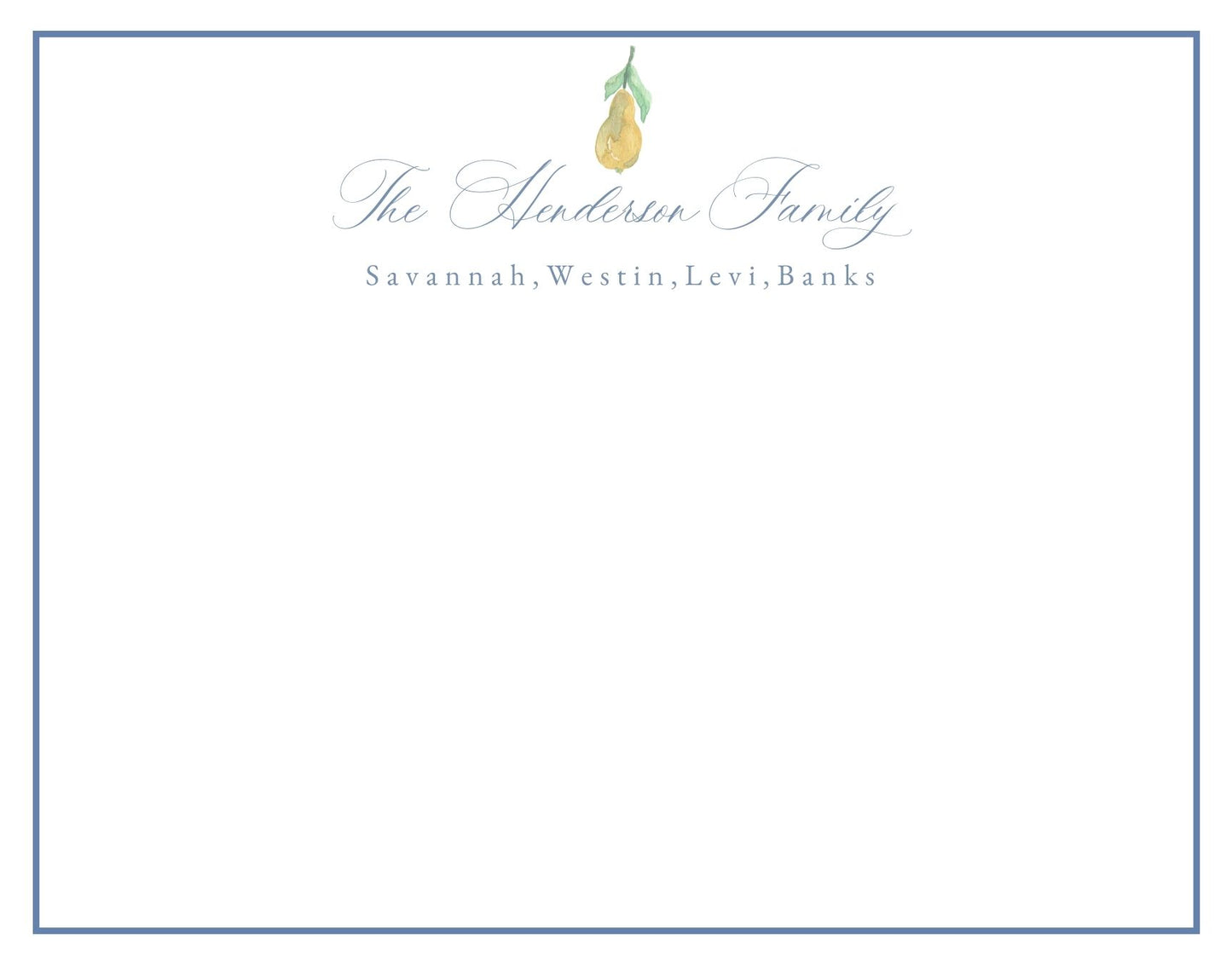 Golden Pear Stationery