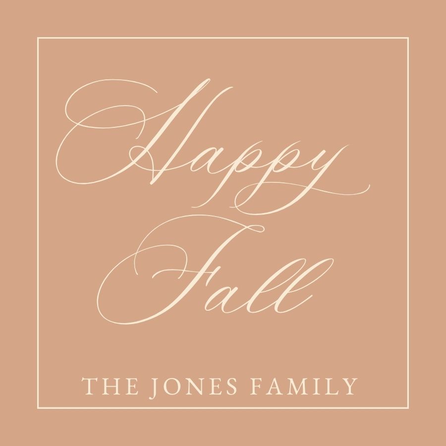 Happy Fall Family Gift Tags, Spice