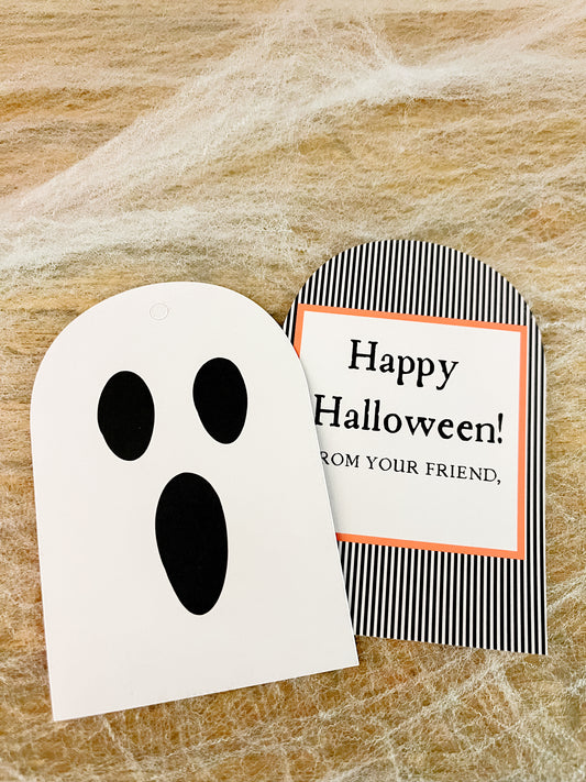 Arched Ghost Gift Tags