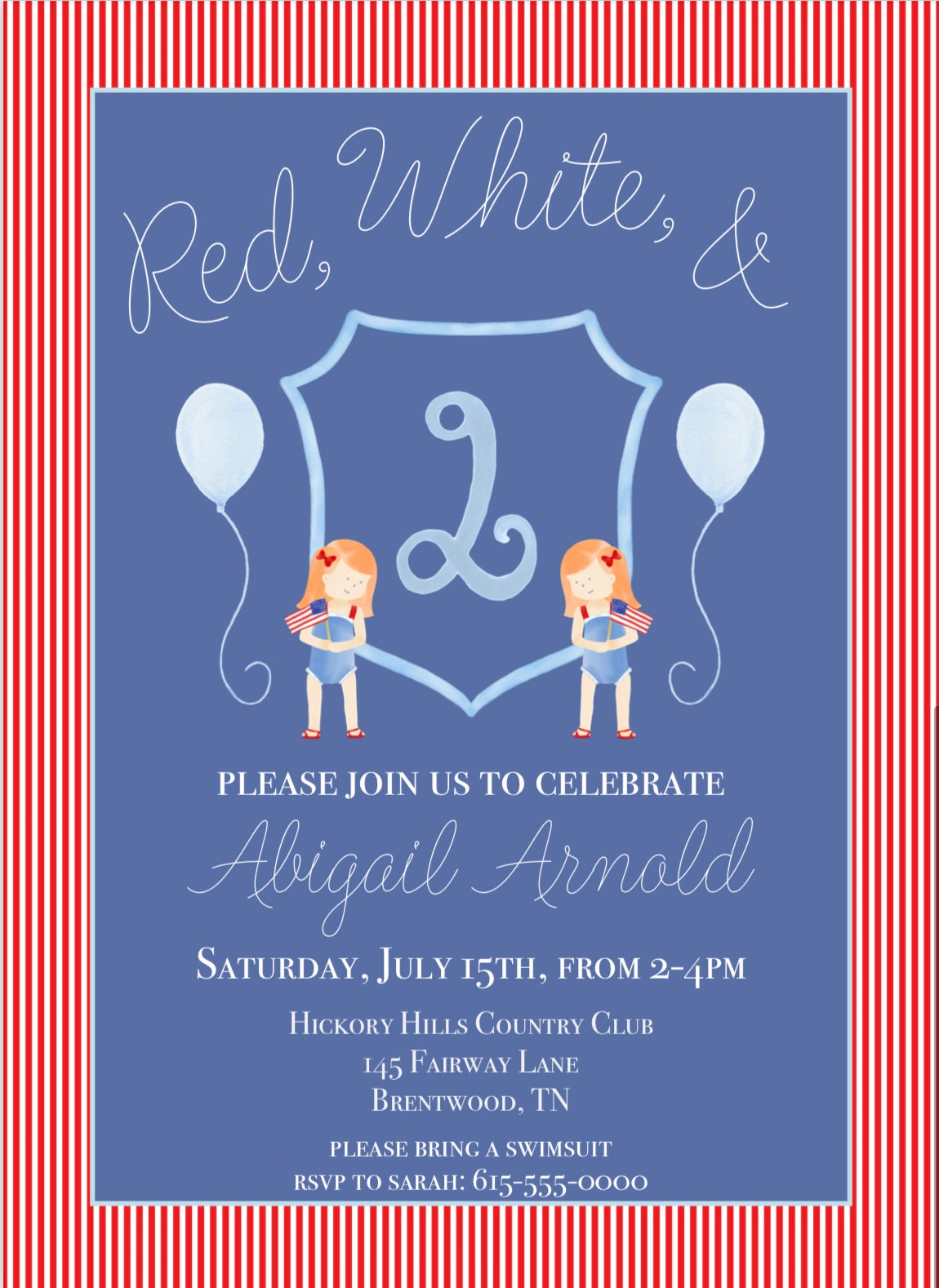 Little Miss Independent Invitation