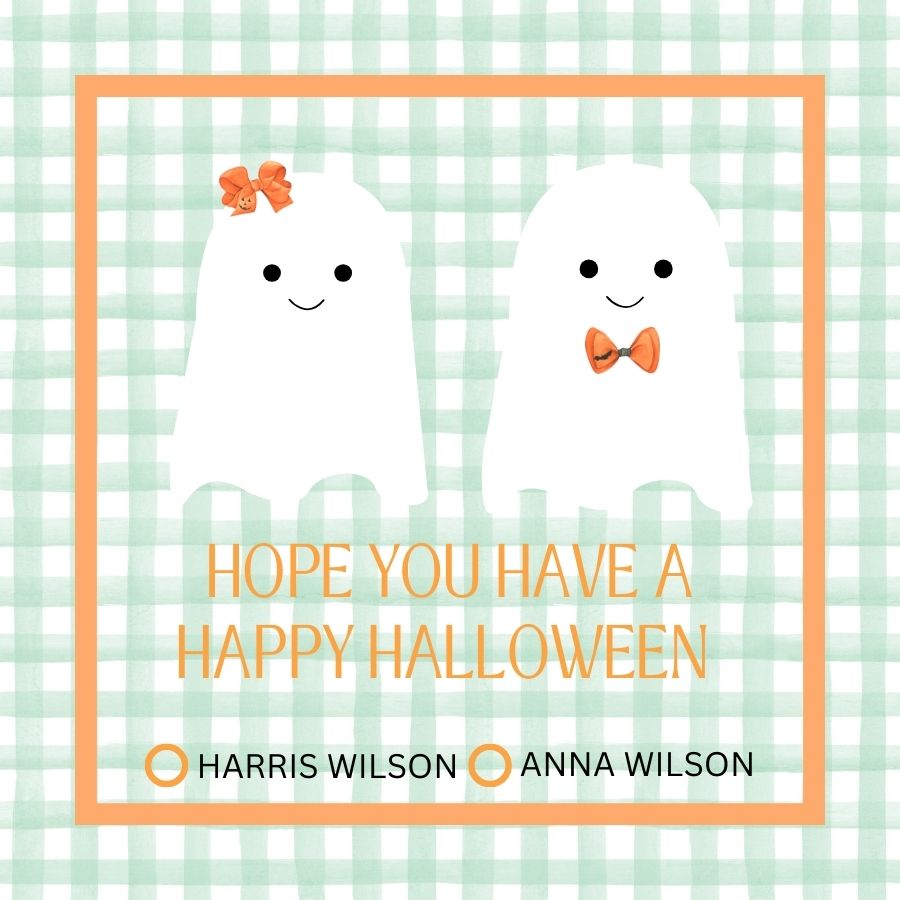 Spooky Siblings Gift Tags