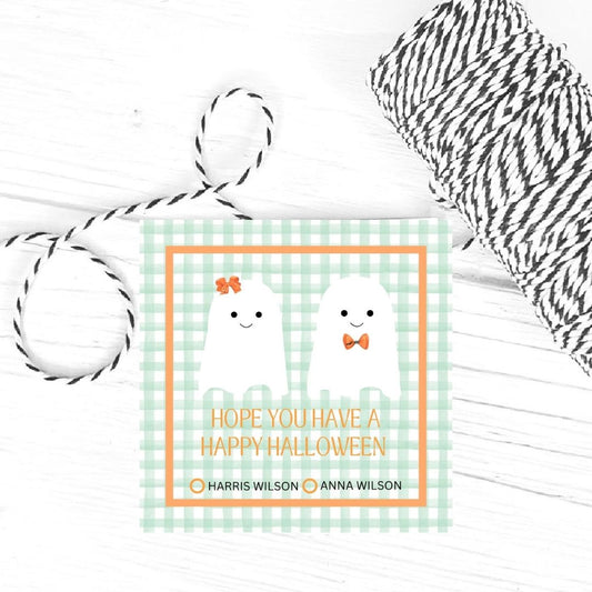 Spooky Siblings Gift Tags