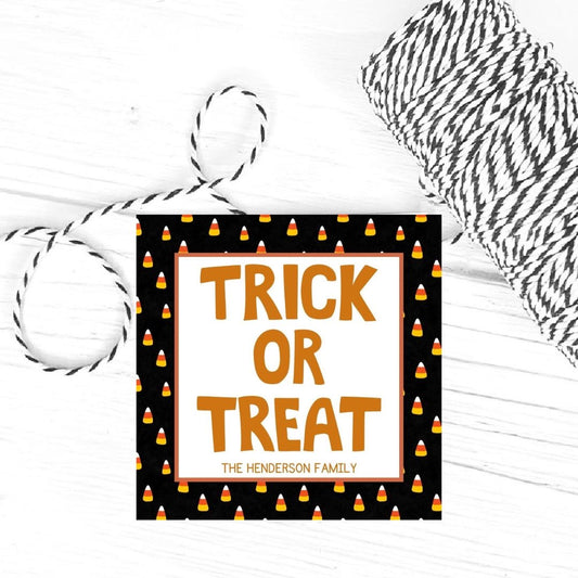 Trick or Treat Sweet Gift Tags