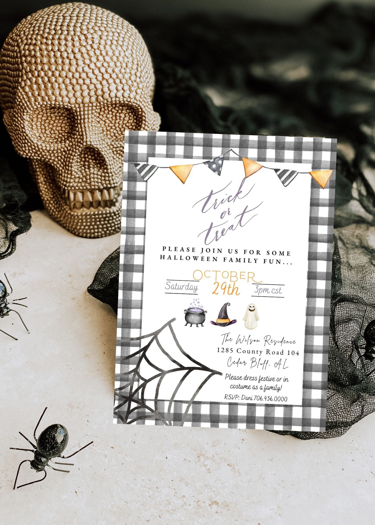 Halloween Fall Festival Invitation