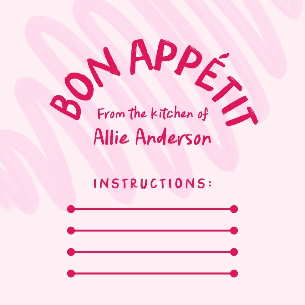 Bon Appetit Custom Stickers